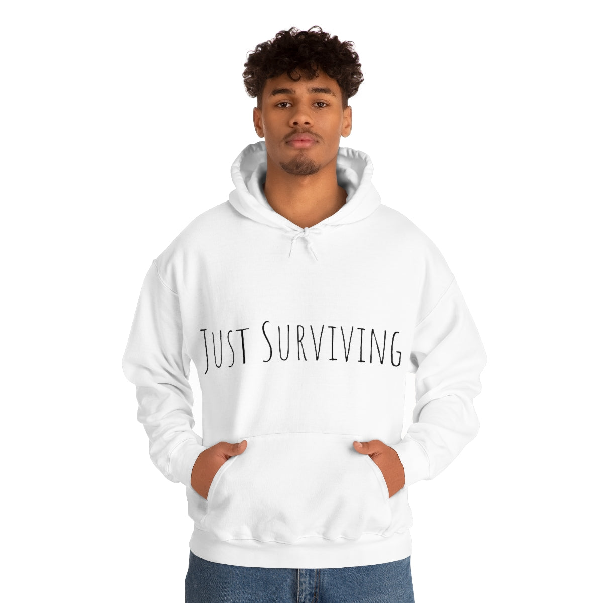 Just Surviving Heavy Hooded Sweatshirt