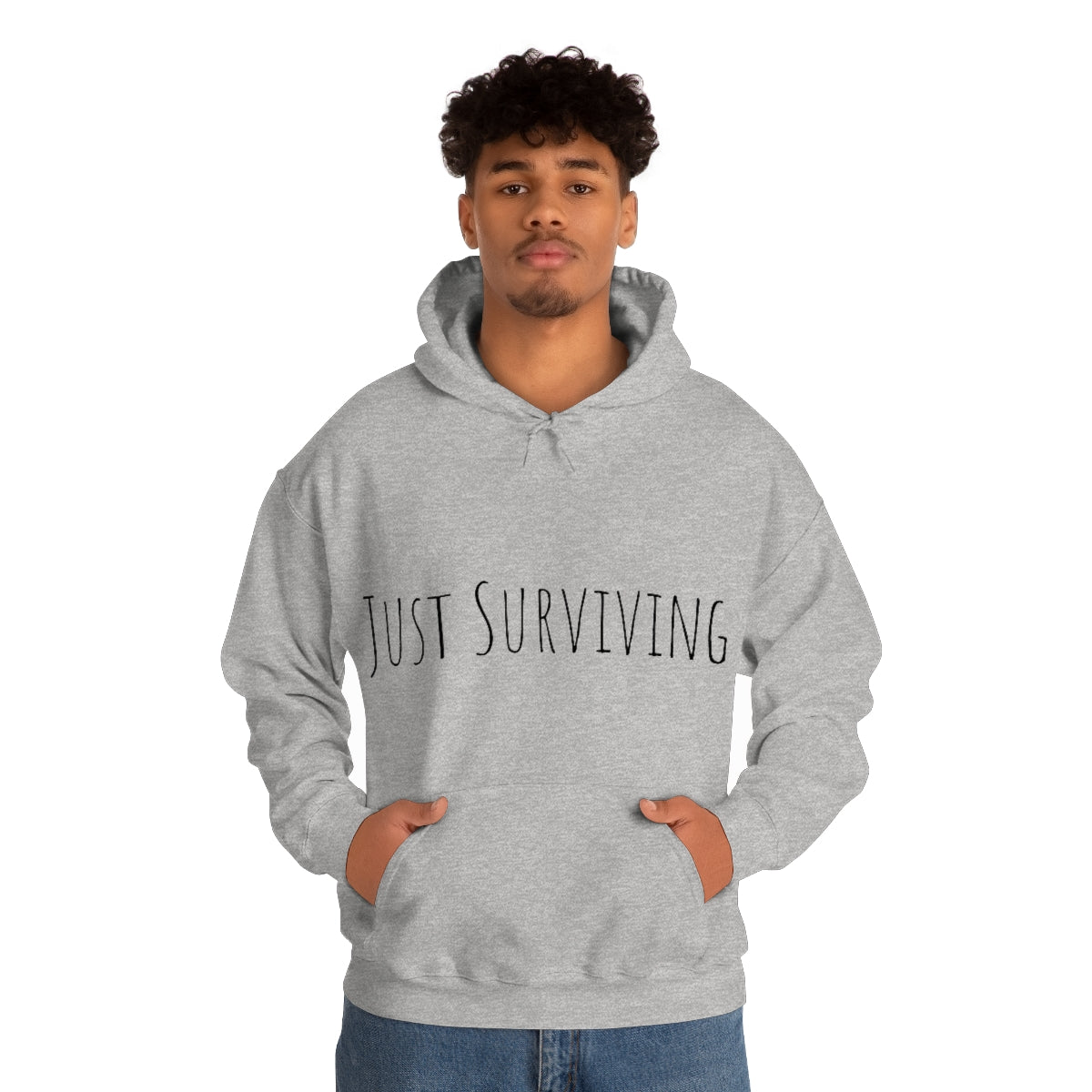 Just Surviving Heavy Hooded Sweatshirt