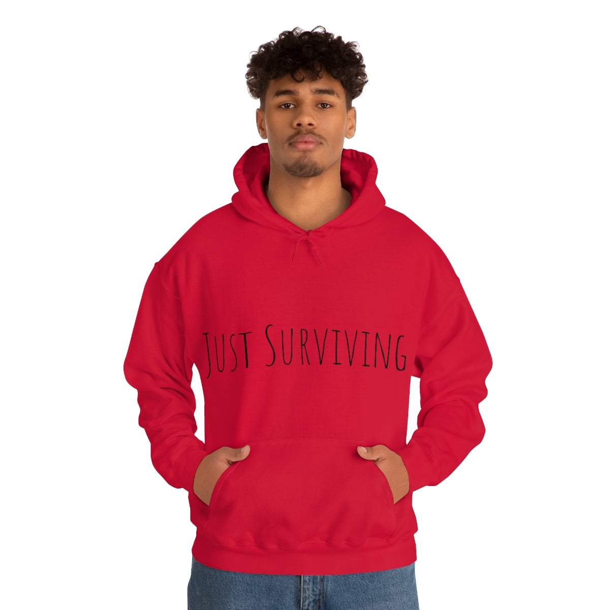 Just Surviving Heavy Hooded Sweatshirt