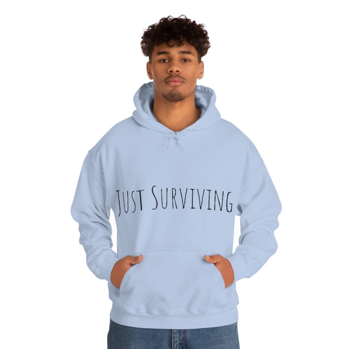 Just Surviving Heavy Hooded Sweatshirt