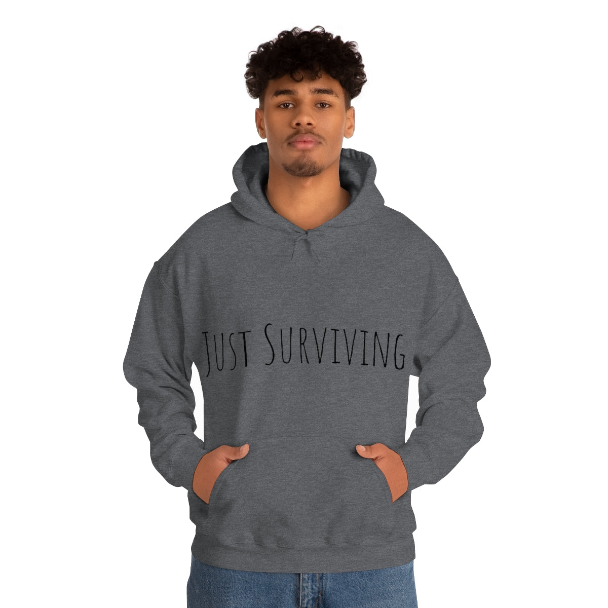 Just Surviving Heavy Hooded Sweatshirt